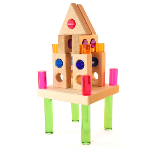 Bauspiel | Peephole Blocks 20 Pieces