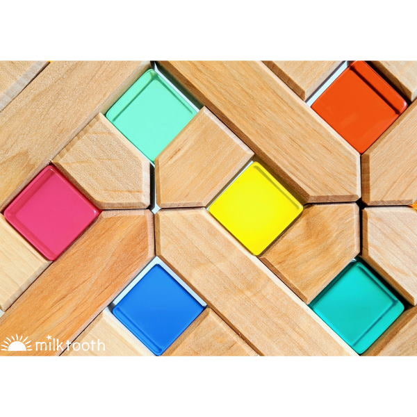 Bauspiel | X-Shapes | 16 Blocks