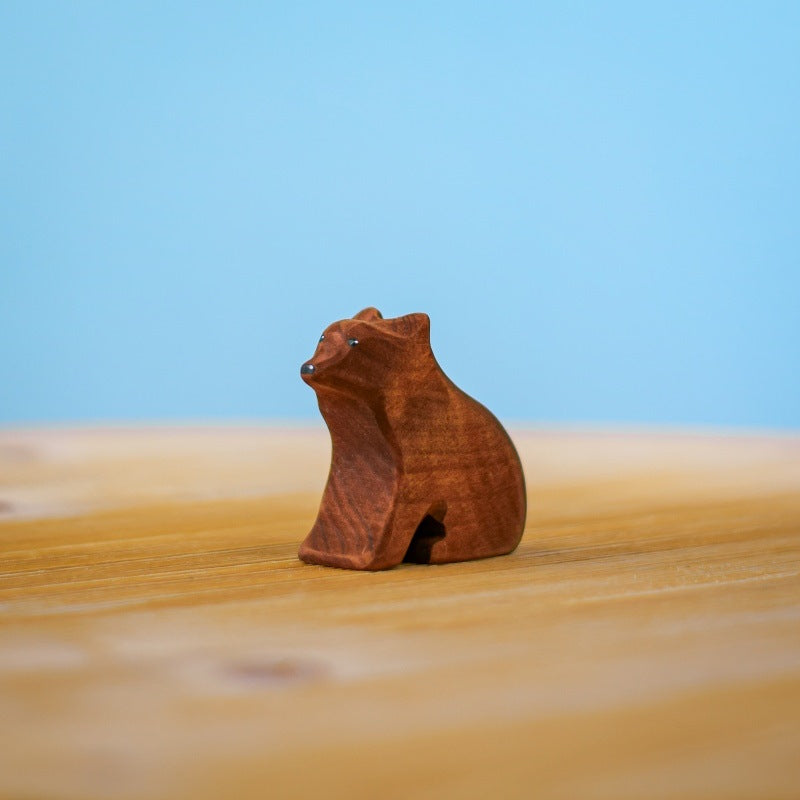 Bumbu Toys | Brown Bear Cub Sitting