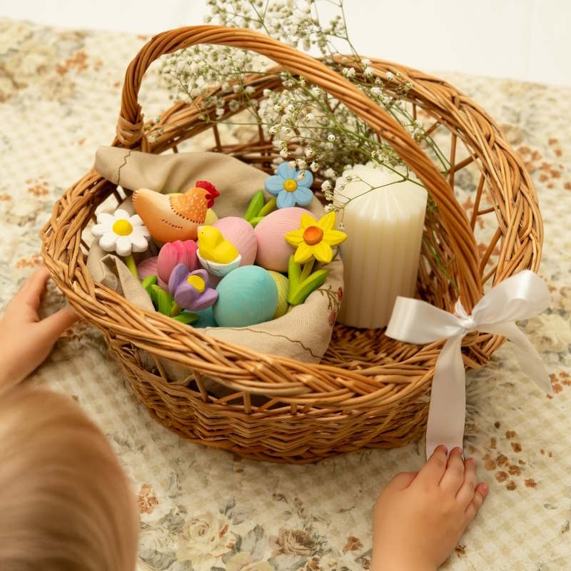 Bumbu Toys | Celebration Ring Ornament | Pink Egg