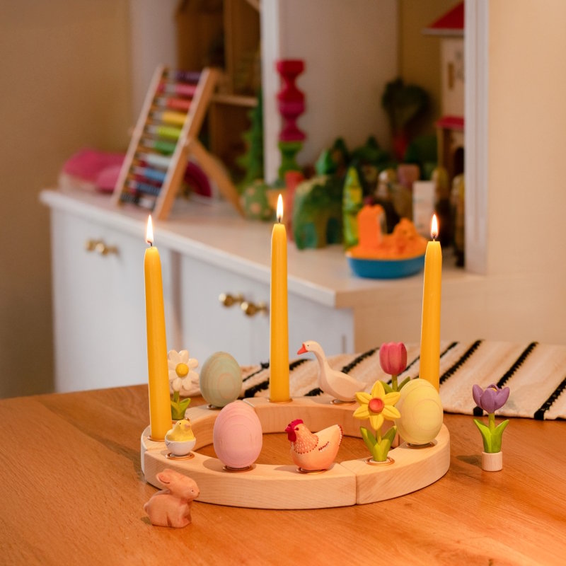 Bumbu Toys | Celebration Ring Ornament | Green Egg