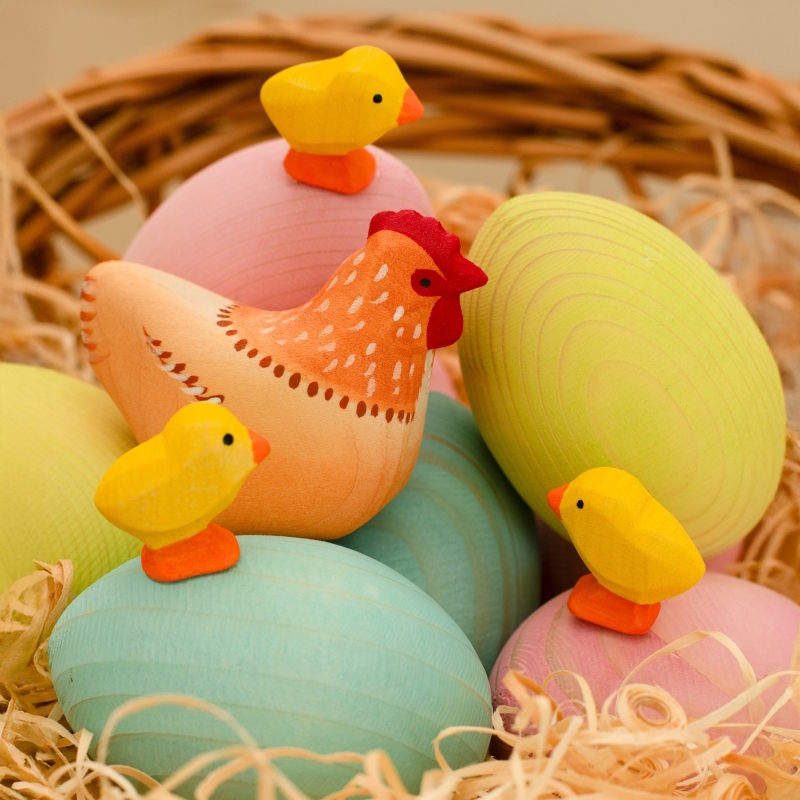 Bumbu Toys | Celebration Ring Ornament | Blue Egg