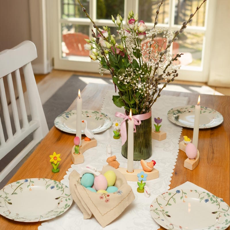 Bumbu Toys | Celebration Ring Ornament | Blue Egg