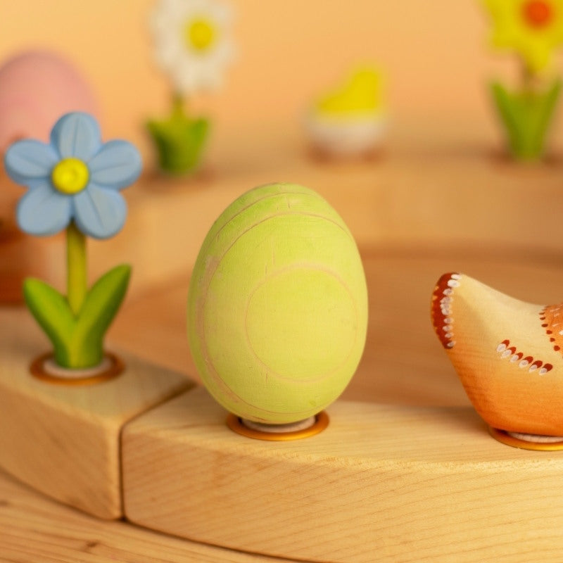 Bumbu Toys | Celebration Ring Ornament | Green Egg