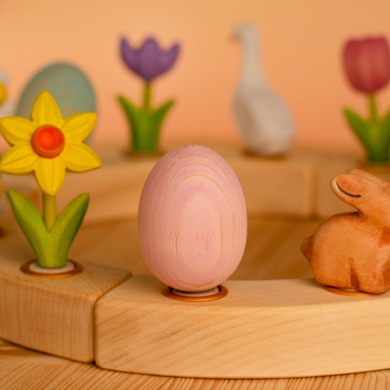 Bumbu Toys | Celebration Ring Ornament | Pink Egg