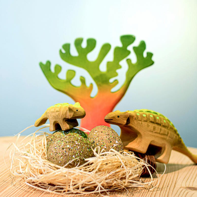 Bumbu Toys | Ankylosaurus Eggs Set of 3