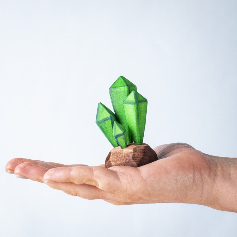 Bumbu Toys | Green Crystals