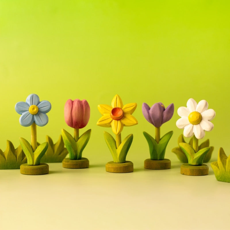 Bumbu Toys | Green Flower Stand