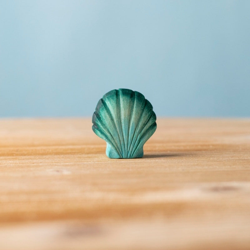 Bumbu Toys | Green Seashell
