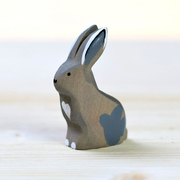 Bumbu Toys | Grey Rabbit Sitting