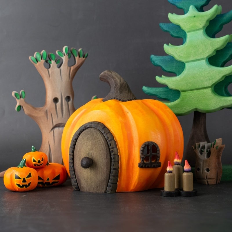 Bumbu Toys | Halloween Pumpkin House