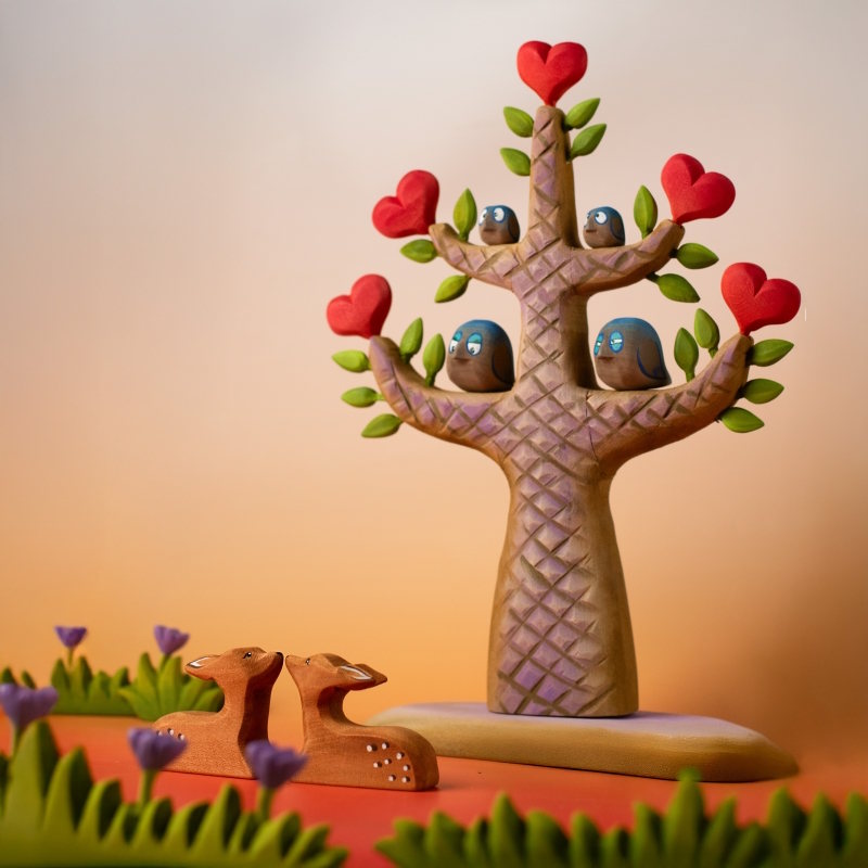 Bumbu Toys | Love Chirps Birds Small Set of 2