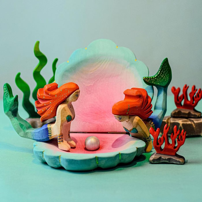 Bumbu Toys | Clam Shell with Pearl