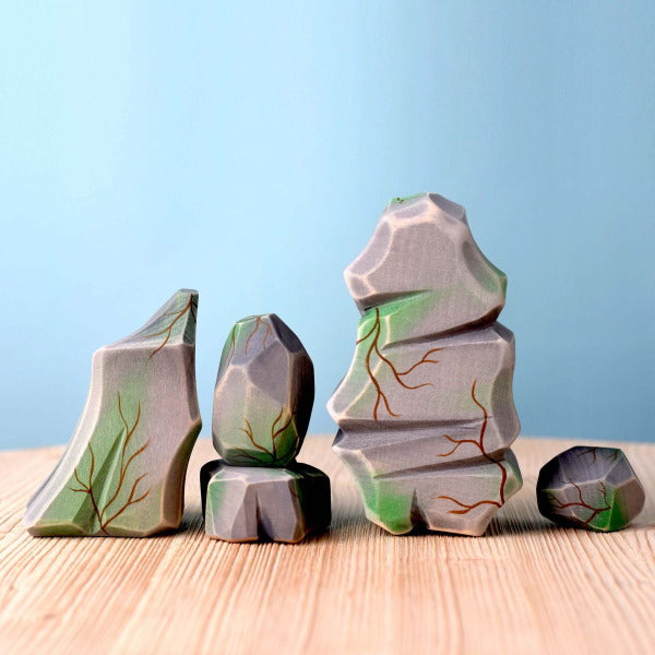 Bumbu Toys | Mossy Rocks