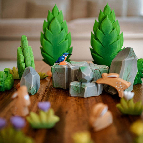 Bumbu Toys | Mossy Rocks
