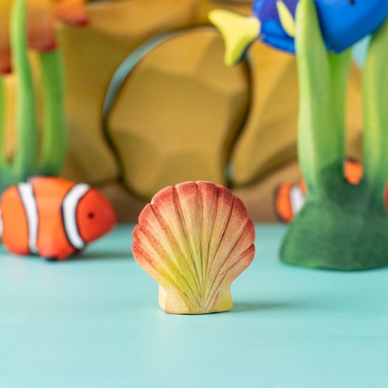 Bumbu Toys | Orange Seashell