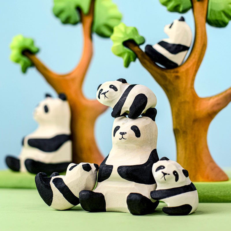 Bumbu Toys | Panda Bear Cub Sitting