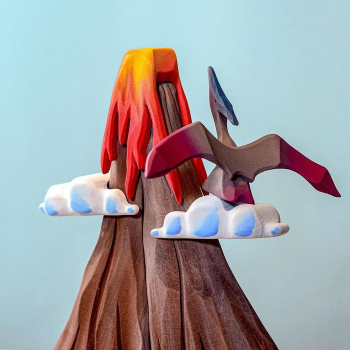 Bumbu Toys | Volcano with Lava & Clouds