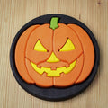 Bumbu Toys | Round Halloween Puzzle Black