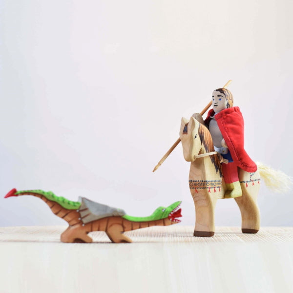 Bumbu Toys | St. George with Spear & Cape