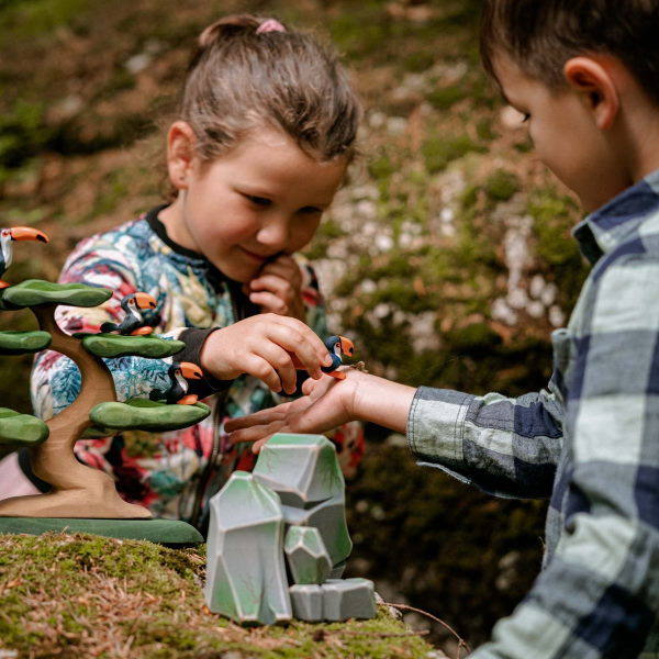 Bumbu Toys | Mossy Rocks