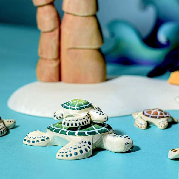 Bumbu Toys | Baby Green Turtle