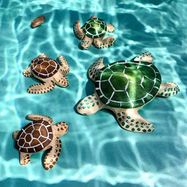 Bumbu Toys | Baby Green Turtle