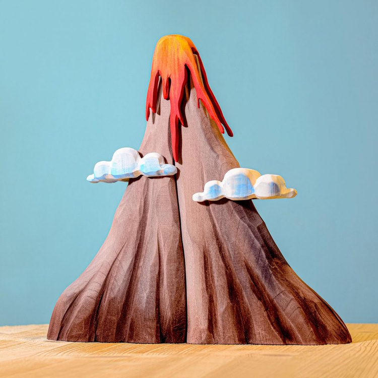 Bumbu Toys | Volcano with Lava & Clouds