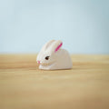 Bumbu Toys | White Baby Rabbit Perching