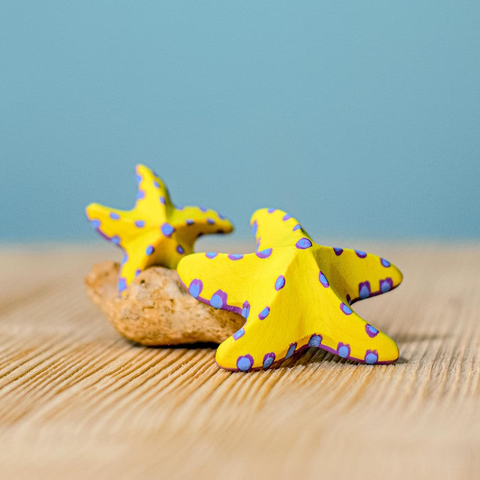 Bumbu Toys | Yellow Starfish Set of 2