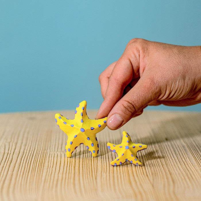 Bumbu Toys | Yellow Starfish Set of 2