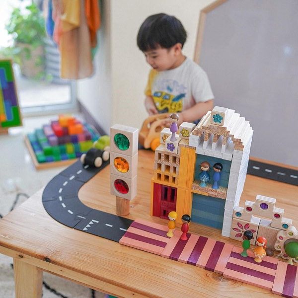 Bauspiel | Windows | 25 Blocks with Tray
